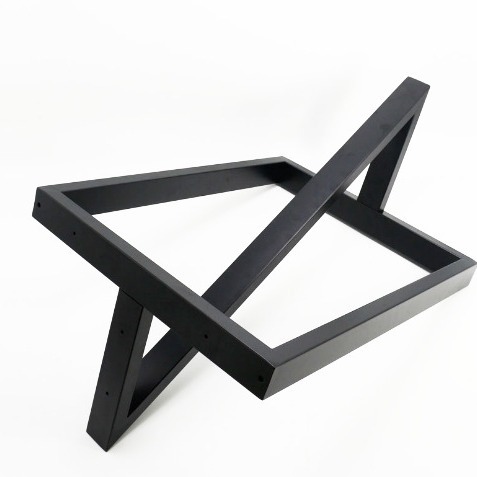 단철 베이킹 페인트 테이블 다리 지원 섀시 가구 발 식사 테이블 사무실 회의 테이블 지원 공장 도매