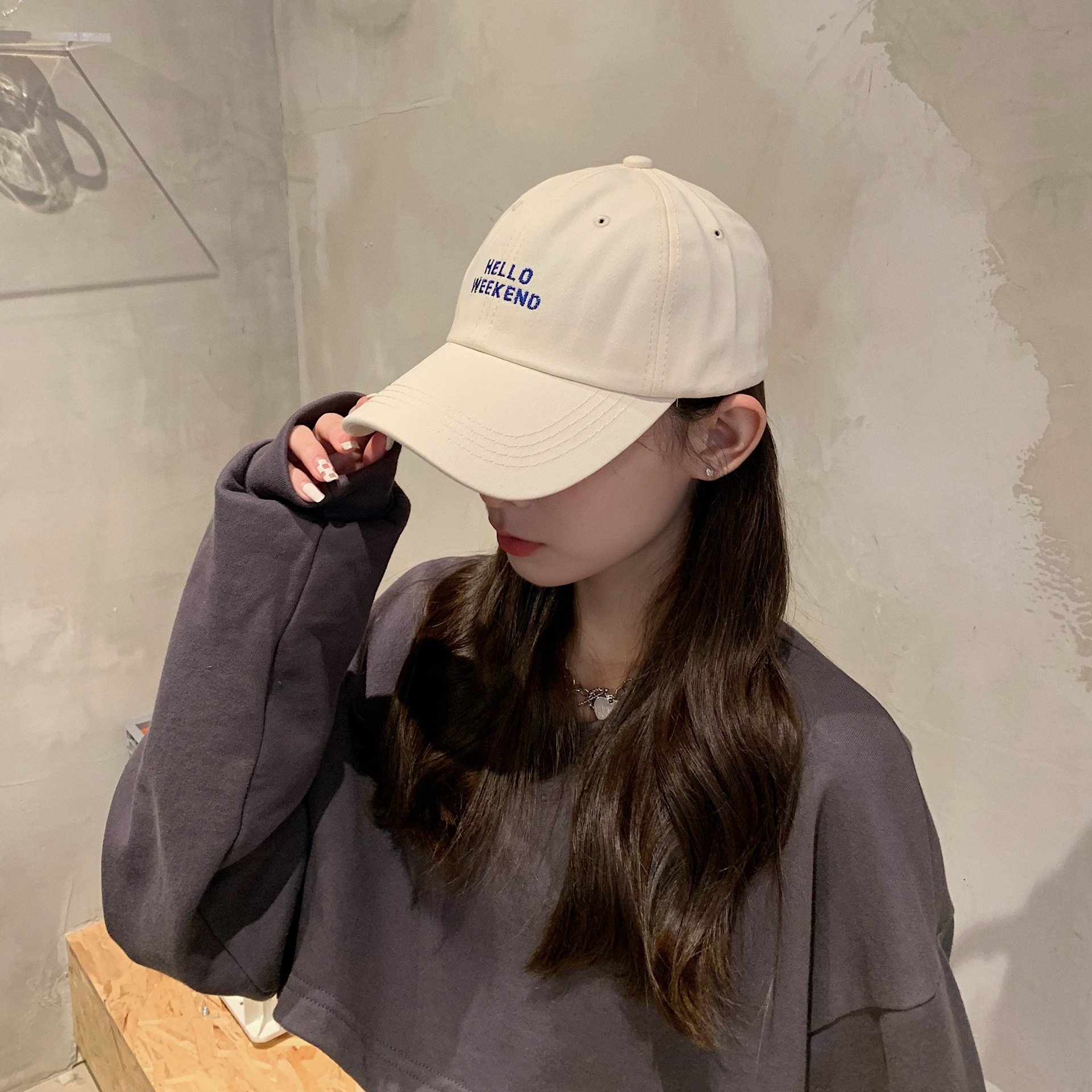 Autumn New Fashion Embroidery Alphabet Baseball Sunscreen Sports All-match Sun Hat display picture 6