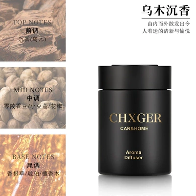 Scent, Odor Removal, Car Fragrance, Car Perfume Aromatherapy - luxurious-bronzing-chxger-ebony-agarwood