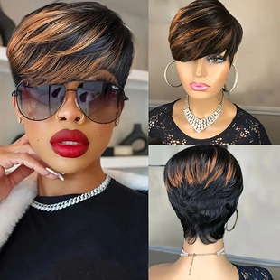 �̾��`�����ٰl���˰lfull machine wig with bang human hair