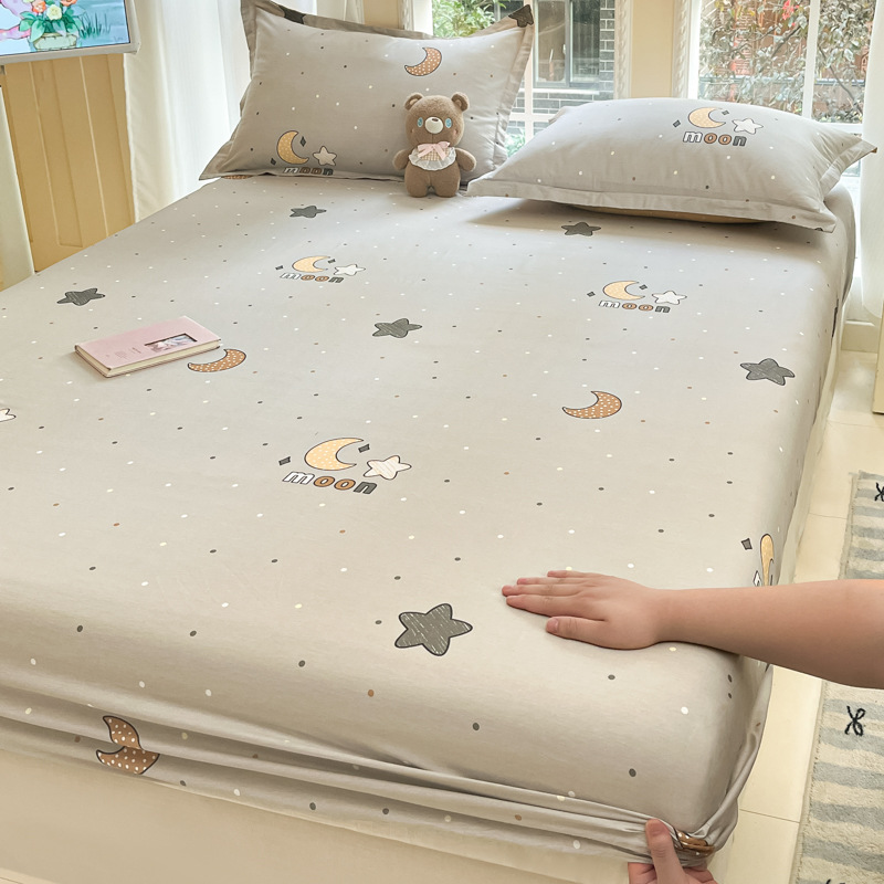 2025 nueva sábana de algodón 100 funda protectora de colchón de invierno de algodón puro 2024 nueva funda de colchón para niños 2
