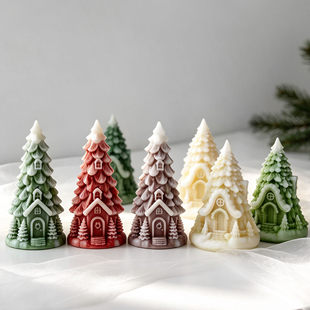 (Cross-border trading), aromatherapy, candle, Christmas silicone mold, new collection, DIY
