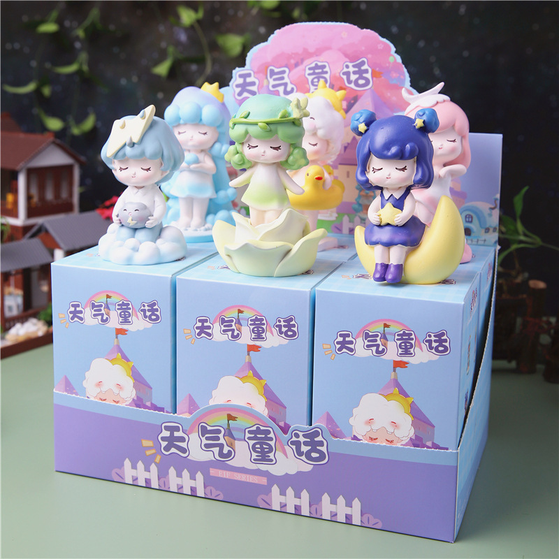Fashion Resin Gift Series Surprise Box Girl Gift display picture 5