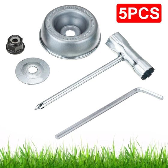 Gasoline lawn mower working head universal accessories screw Steele lawn mower accessories brush cutter gear box pressure plate