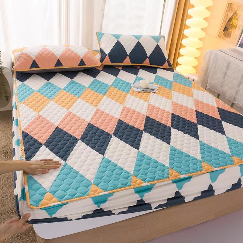 希爾頓花園酒店床笠加厚夾棉床墊保護套廠家席夢思床墊套床笠護套