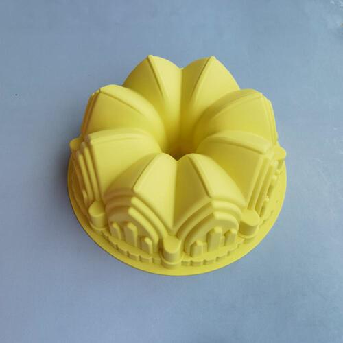 Castle cake mold 398 chocolate cookie mold cake mold ice cream candy silicone mold