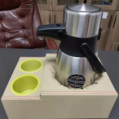 Thermos Base, Multi-Functional Water Cup – Car cup holder/beverage holder - beige-three-hole-new-universal-type-9-13