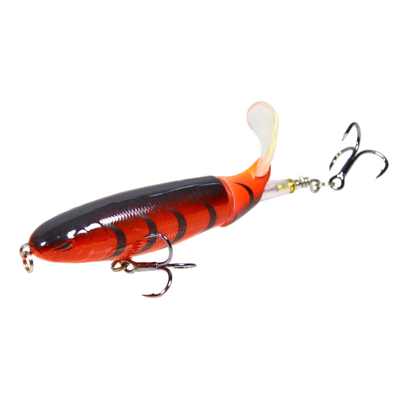 2 Pcs Whopper Plopper fishing lures bass trout Saltwater Sea Fishing Lure