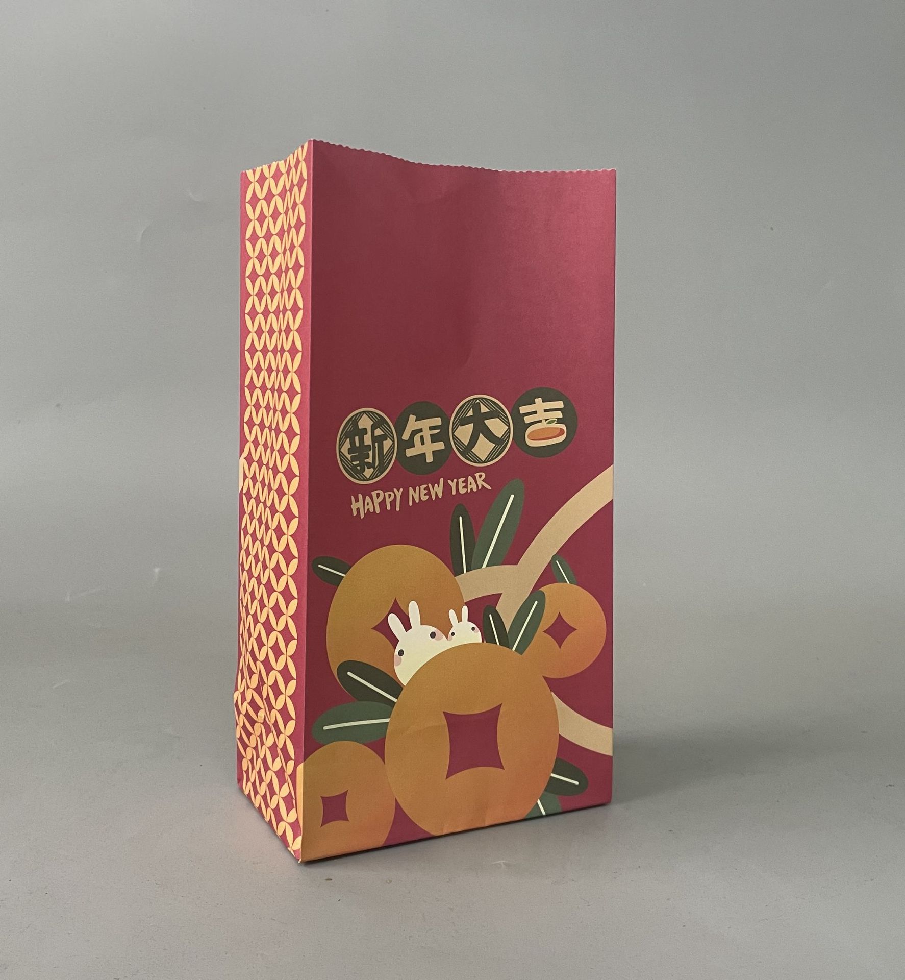 Tamaño pequeño sin bolsa de Asa sin bolsa de mano bolsa plegable sin bolsa de mano pequeña bolsa de regalo