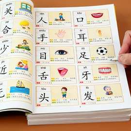 识字代发3000字幼儿园学前早教启蒙认字书儿童看图入门识字代发书