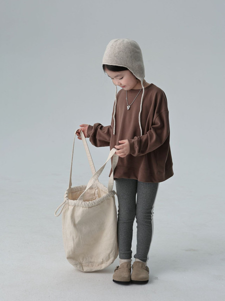 BOBOKIDS Autumn Japanese velvet children's sweatshirt for men and…