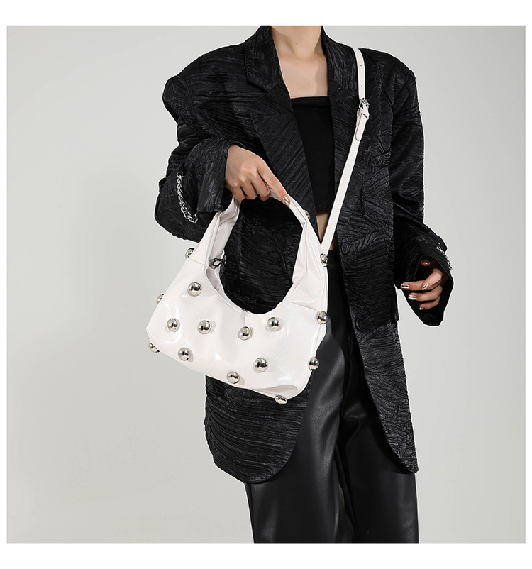 225g Weight Polyester Lining Material Zipper Closure Type Single Shoulder Strap Strap Type Handbag Bags Type Daily, Street, Shopping Occasion Pu Leather Material Solid Color Pattern All Seasons Season Women's Gender Elegant, Streetwear Style Square Shape Medium Size Women's Medium Pu Leather Solid Color Elegant Streetwear  Square Zipper Handbag 6