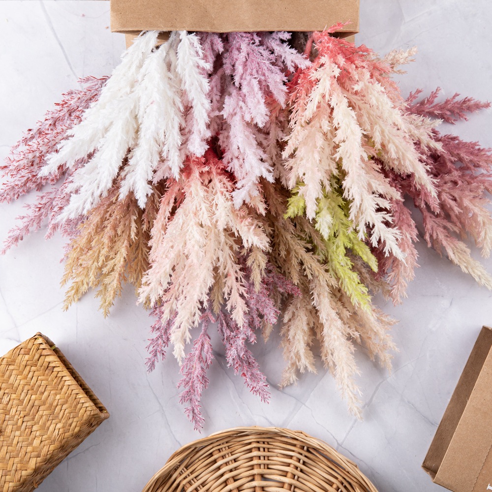 INS風絡新婦仿真花廠家假花綠植物批發婚慶裝飾品跨境GFP-106-1