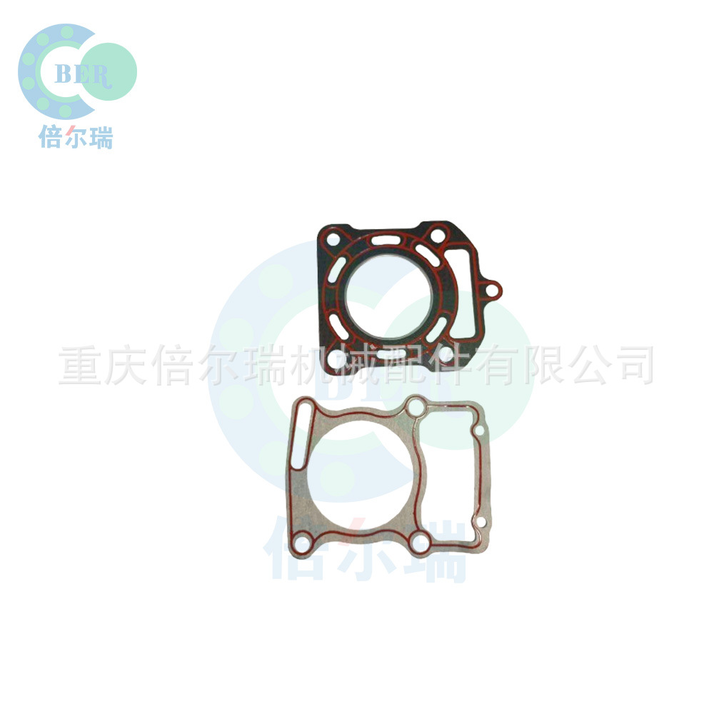 Piezas del motor de la motocicleta junta doble línea roja ZS200 junta superior e inferior