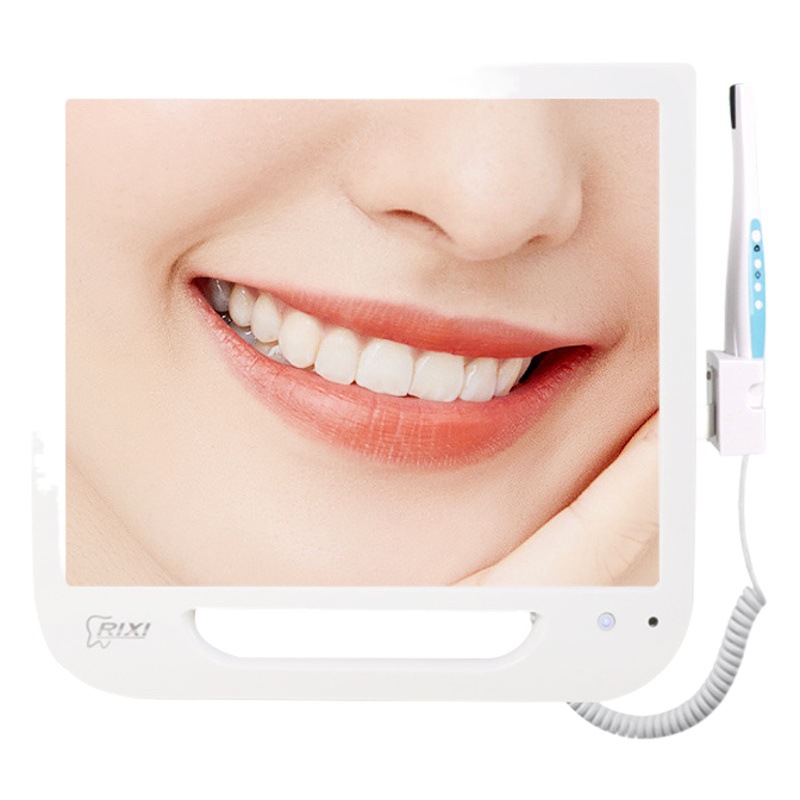 Endoscopio instrumento de observación oral dental HD examen dental Wifi multimedia endoscopio oral máquina todo en uno