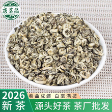新茶茉莉花茶玉螺广西横县茉莉花玉螺王茉莉绿茶四川飘雪茶叶散批
