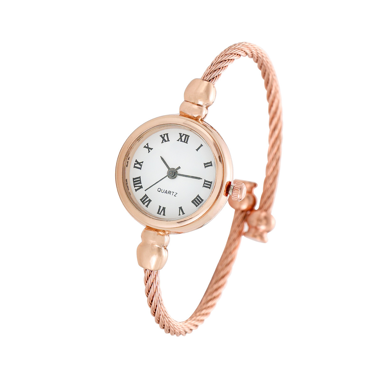 Nuevo reloj casual estilo pulsera para mujer, reloj fresco y sencillo para estudiantes, versión coreana, estilo pulsera moderno para estudiantes femeninas.