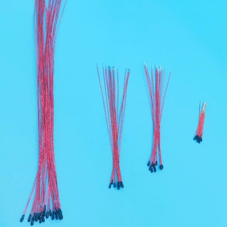 QTS专业生产 103J-3435 小黑头漆包线 温度传感器 NTC热敏电阻