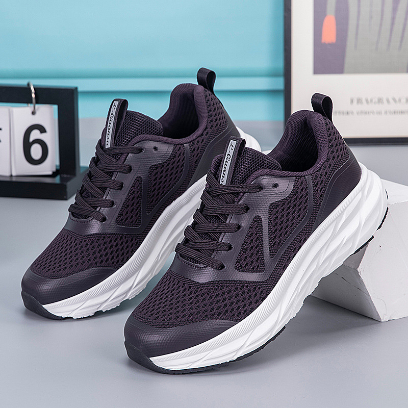Otoño nuevo estilo de mediana edad zapatos de caminar cómodos papá hombre zapatos deportivos casuales zapatos para ancianos zapatos de mamá image 7