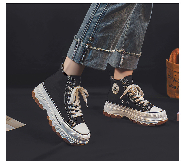 Canvas Shoes Side View