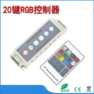 Wireless controller, colorful industrial light strip, 20 keys