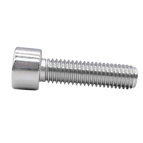 M4M5M6M8 304 stainless steel bald cylindrical head hexagonal head screws non-knurled hexagonal head screws GB70.1