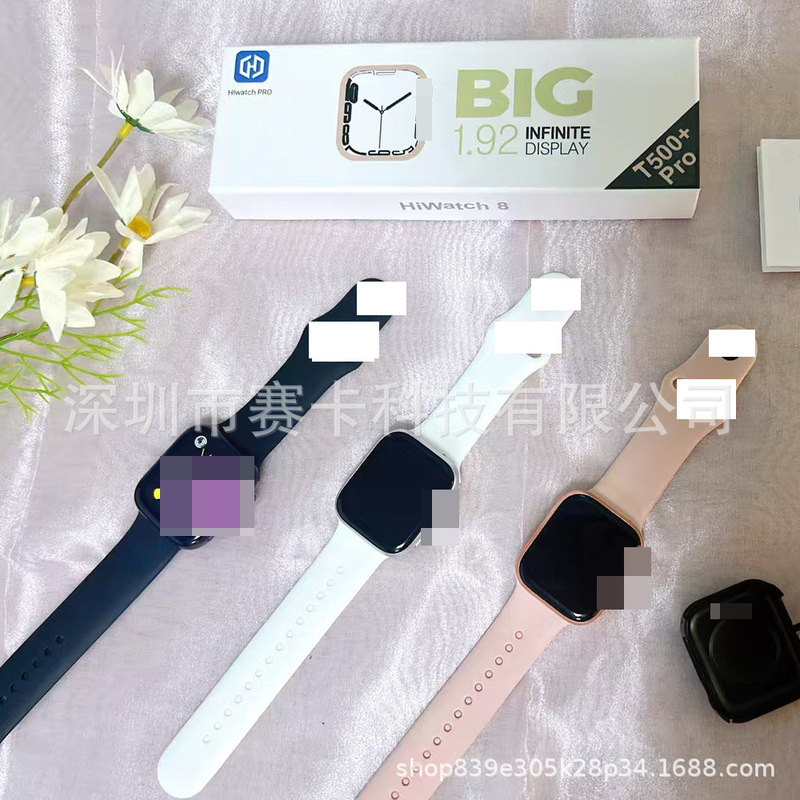 T500+Pro Smart Watch M21 Bluetooth Calling, Rotating Button, Split-Screen Gaming Function, Exclusively for Manufacturers
