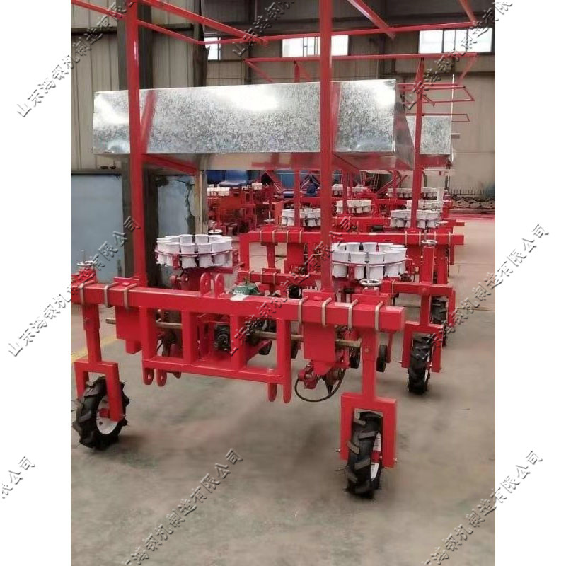 蔬果苗木移栽机 拖拉机后置式秧苗种植机 蔬菜大棚种植秧苗设备