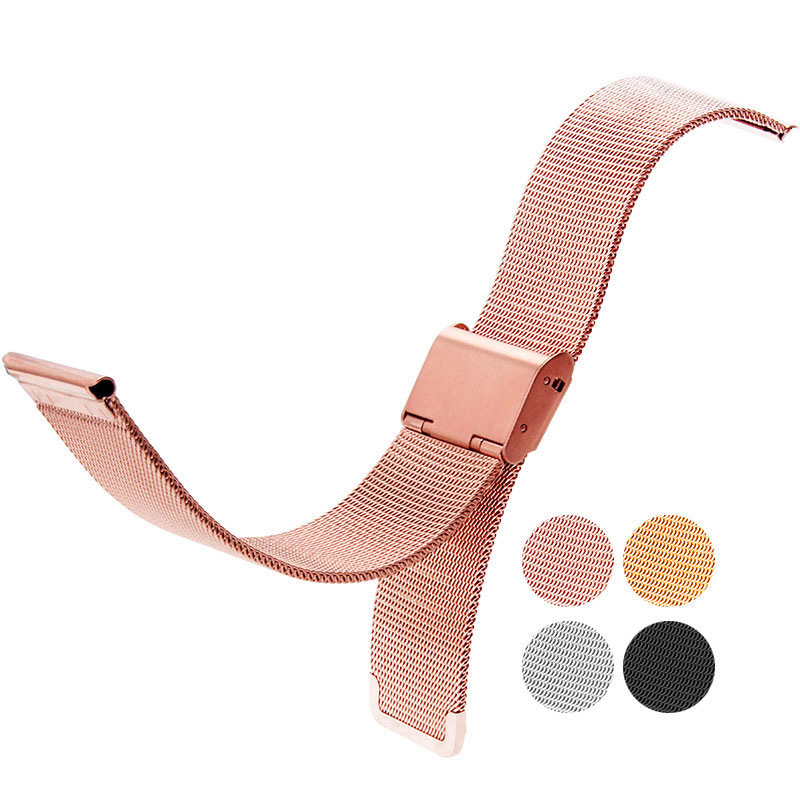 For DW stainless steel mesh strap strap wholesale 06 wire buckle metal strap watch accessories wholesale spot