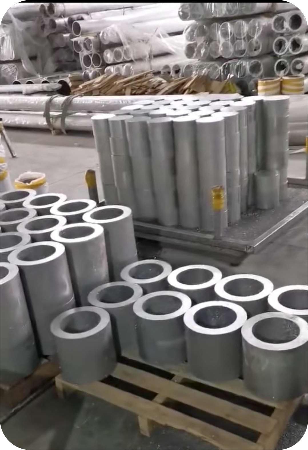 现货5083铝管55*5  2024铝管 56*7  57*10可切割 价格优惠