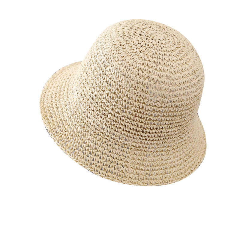 112g Weight Straw Hat Hats Type Casual, Outdoor Occasion Papyrus Material Bow Knot Pattern Spring&Summer Season Women's Gender Hawaiian, Tropical, Sweet Style Curved Eaves, Ruffles Rim Women's Hawaiian Tropical Sweet Bow Knot Curved Eaves Ruffles Straw Hat 16