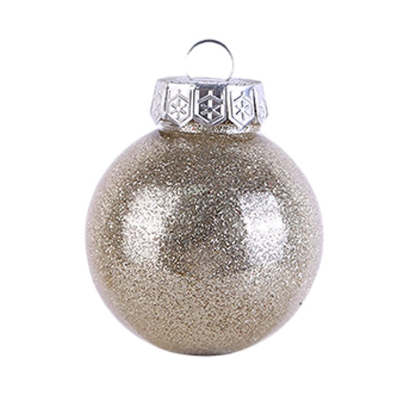 国境を越えた新しいクリスマスボール6cmクリスマスツリー装飾メッキプラスチックボール異形彩色クリスマスボールセットストラップ|undefined