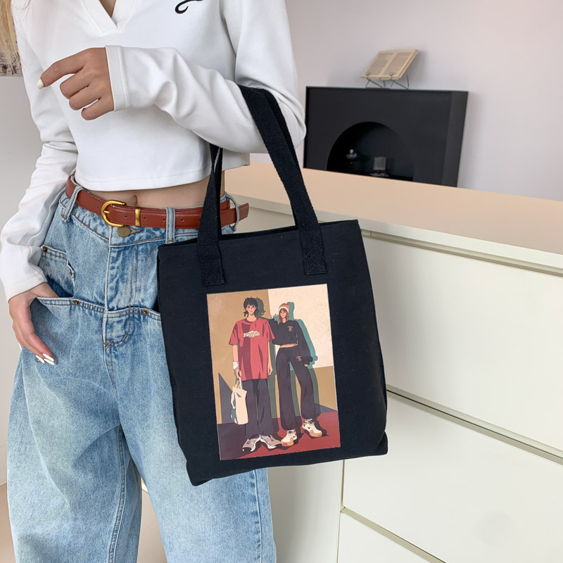 Autumn handheld shopping bag for leisure