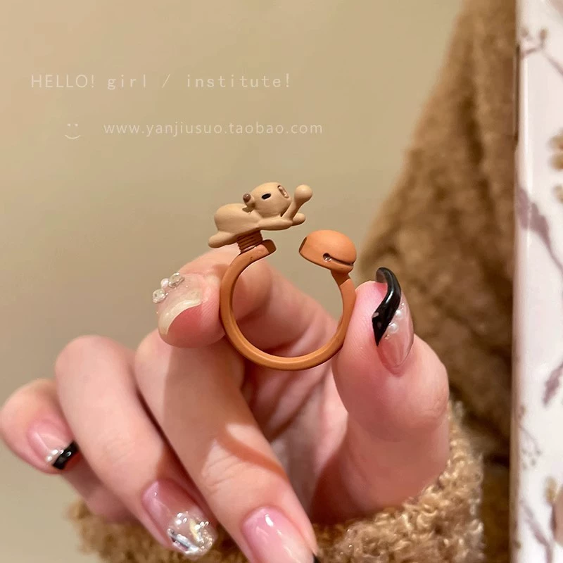 Кольцо-фокус One-Size Fashion Ring, светлая роскошь высокого качества дизайн, множество цветовых кодов (серия JZ)