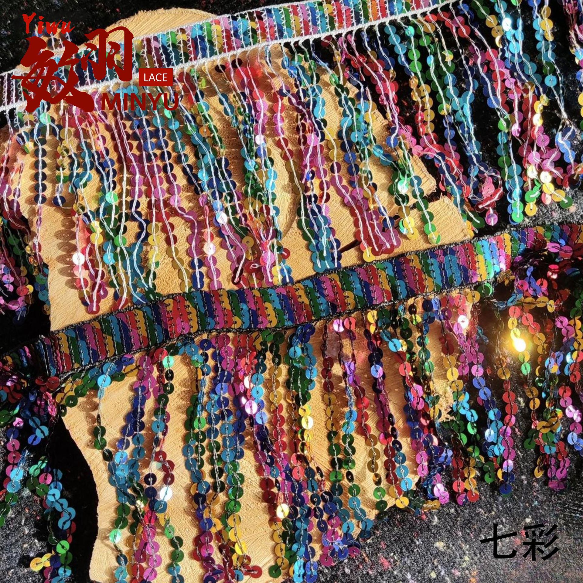 Minyu cross-border hot-selling classic ethnic style sequins