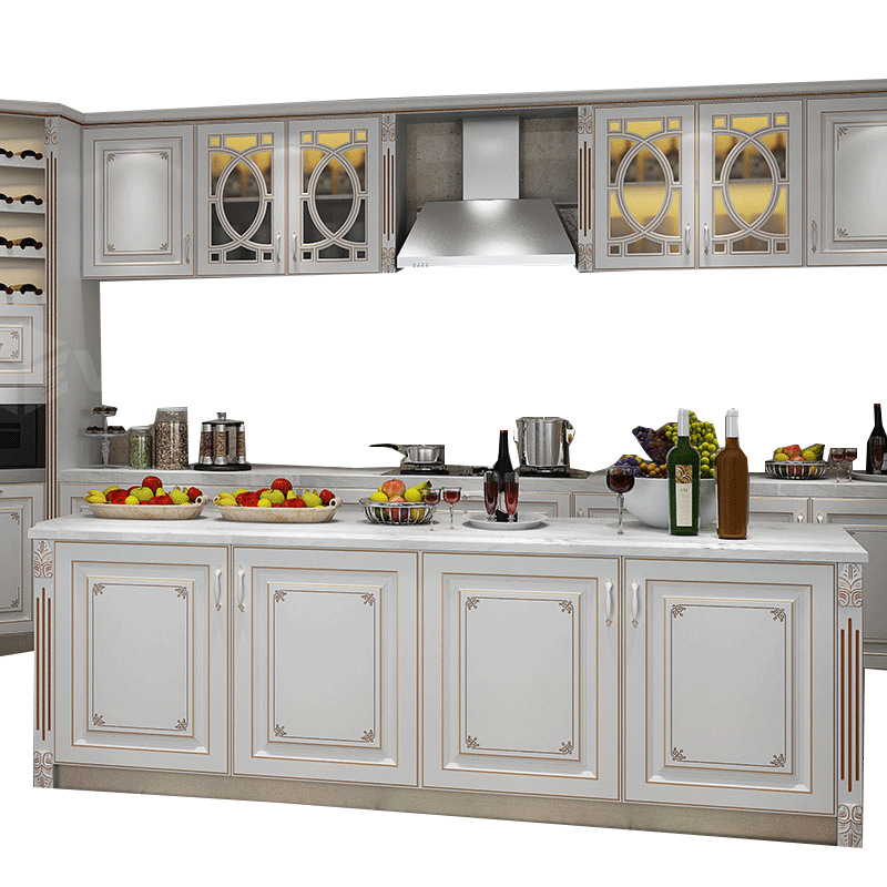 Liyuan Wood Industry 2022 Trendy Light Luxury Modern Style Solid Wood Home Customized Solid Wood Wooden Door Wood Decorative Panel Cabinet