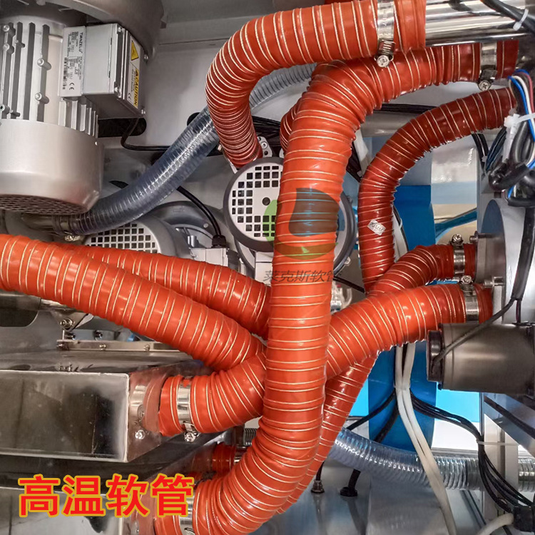 红管 热风管 耐高温软管 耐高温硅胶风管 干燥机风管