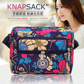 厂家直销摆摊女包批发新款牛津布单肩斜挎包花布包帆布中老年妈妈