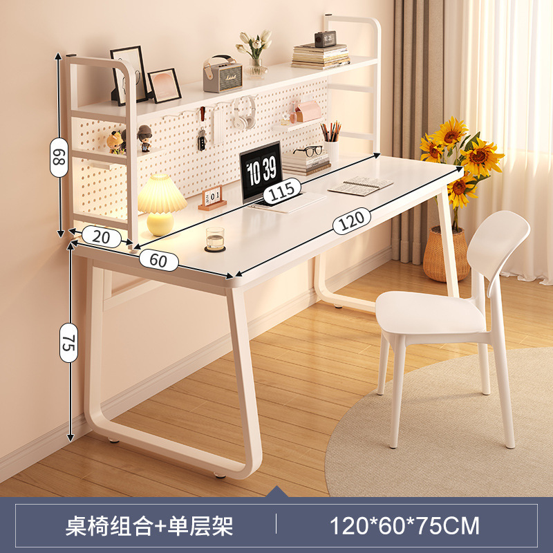 Escritorio de la computadora simple chica dormitorio pequeña mesa estudiante escritorio Workbench pequeño apartamento casa