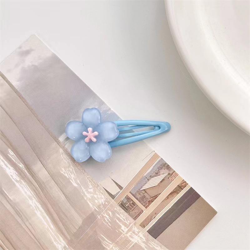 蓝色樱花bb夹