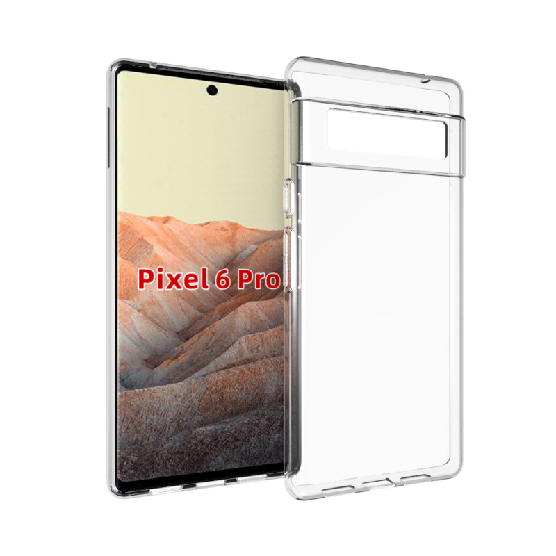 Applicable to Google Pixel 6 pro glossy waterproof printed mobile phone shell tpu flexible glue inner dot pattern transparent shell material