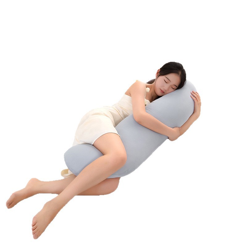 Duoduo の同じスタイルの惑星枕、脚枕、腰枕、女性が横向きに寝るための特別な長い枕、低反発素材、取り外し可能で洗濯可能|undefined