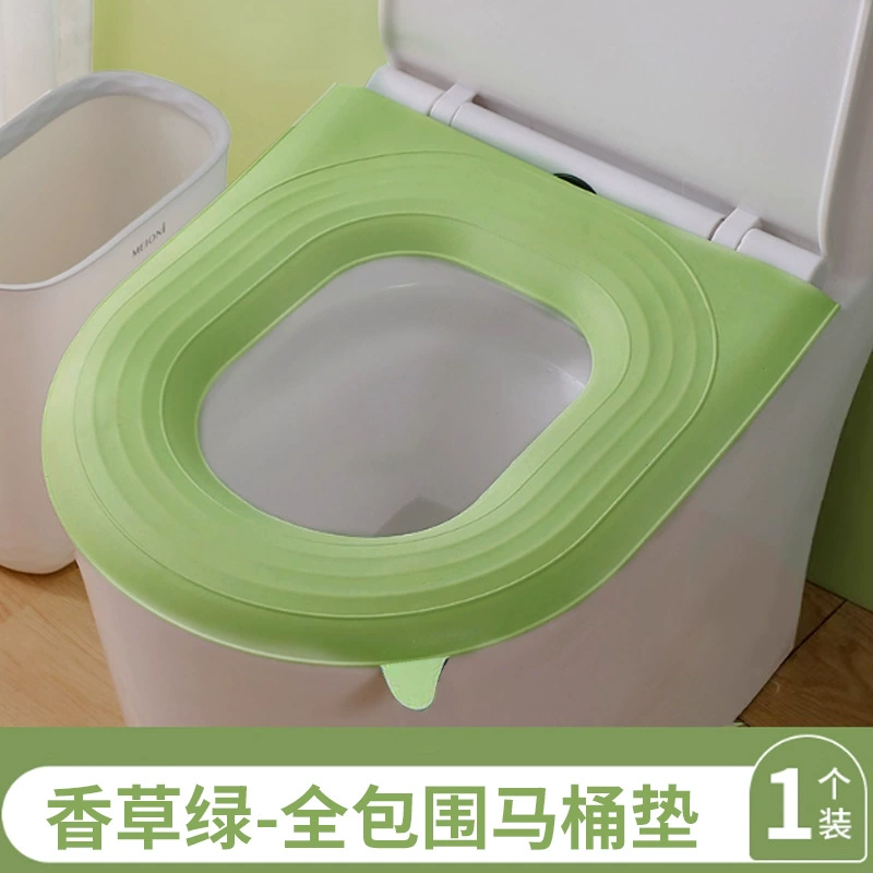 Домашний EVA четыре сезона универсальный туалетный коврик четыре сезона портативный одноразовый водонепроницаемый унитаз коврик для унитаза 100 г/шт
