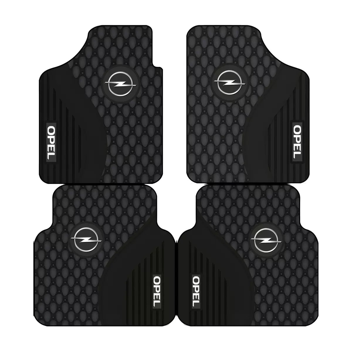 Car logo car floor mats, stylish universal style foot mats with diatom mud surface, suitable for all seasons, non-slip and washable