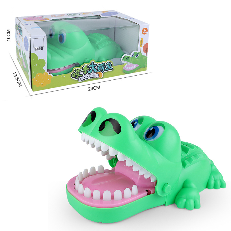 전기 물린 큰 악어-그린 (중국어 윈도우 박스)