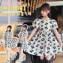 女童连衣裙夏装2026新款韩版洋气女孩中大童公主裙儿童夏季裙子潮