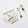 Beaded bracelet handmade, copper earrings, pendant, accessory, simple and elegant design, wholesale
