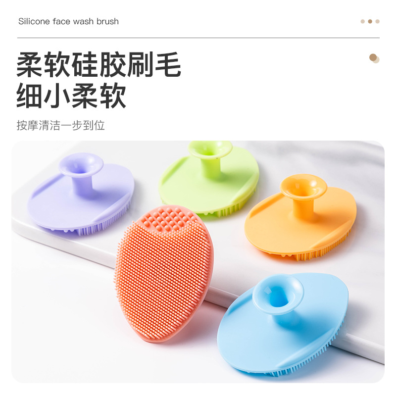 Cepillo de silicona para bebés CE certificado CE grado alimenticio 100 lote 24h en stock cepillo de lavado de cabello para bebés