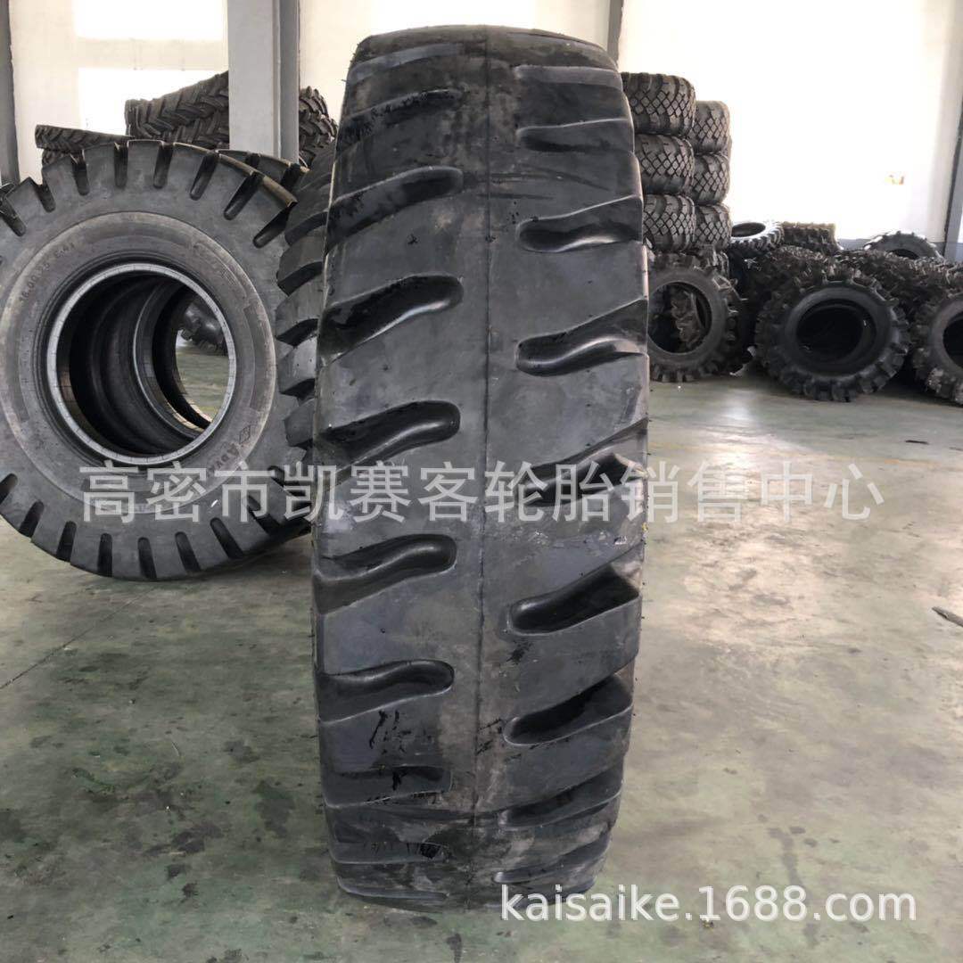 前进正面吊轮胎18.00R25 IND真空胎40层级堆高机工业胎1800-25