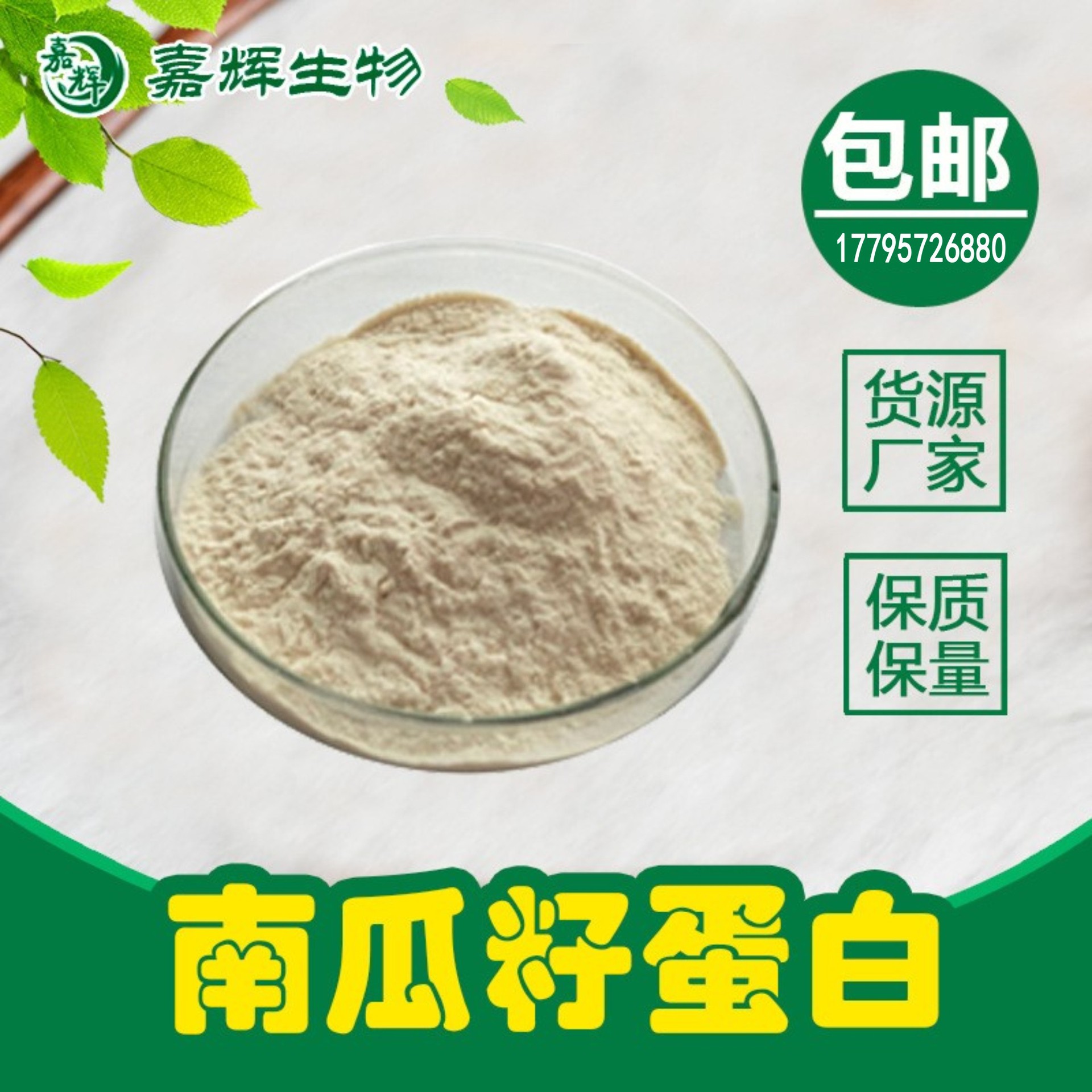 南瓜籽蛋白60% 南瓜籽肽  南瓜籽提取物 南瓜汁粉 1kg/袋 包邮